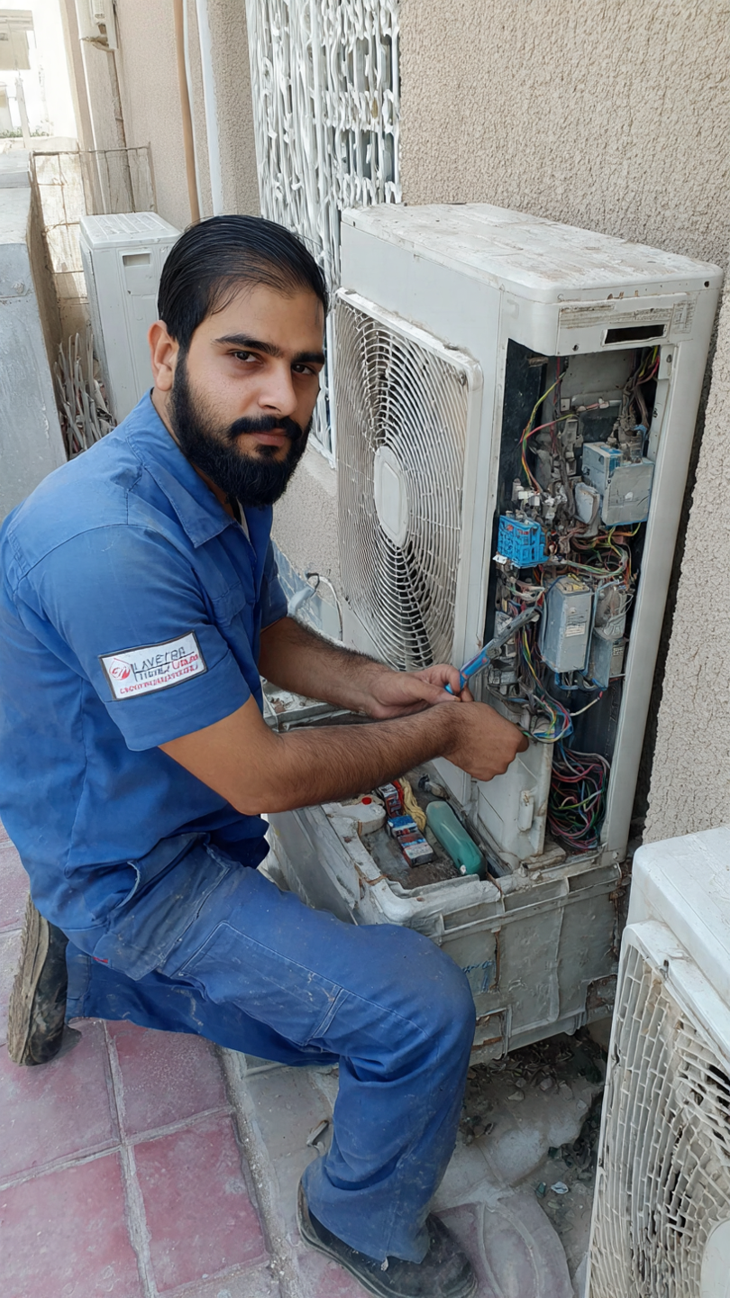 Ac reapir in online booking 